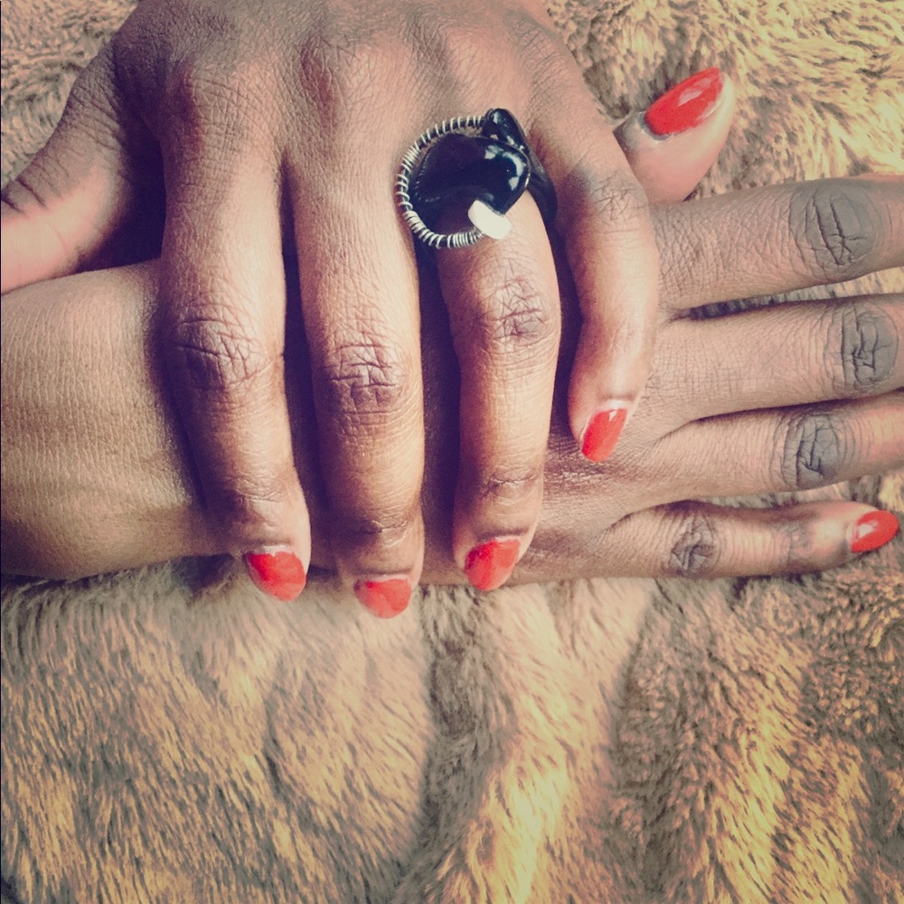 Handmade Coral Ring
